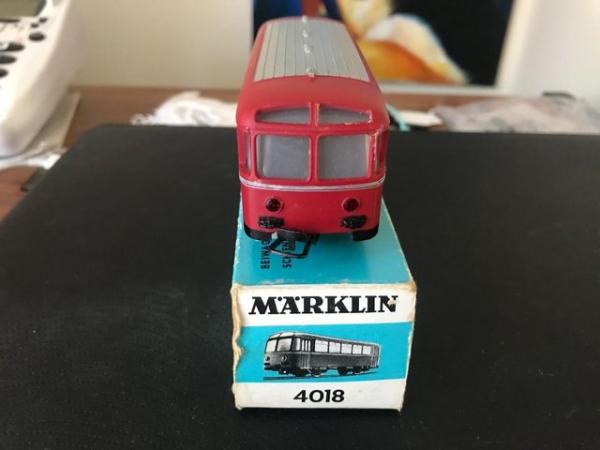 Image 3 of Marklin HO Gauge, Railbus trailer made in Germany (4018)