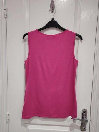 Image 8 of New Marks and Spencer M&S Pink Top Size 8