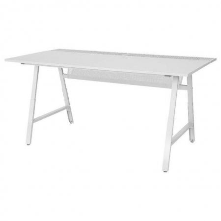 Image 1 of Grey computer desk IKEA UTESPELARE