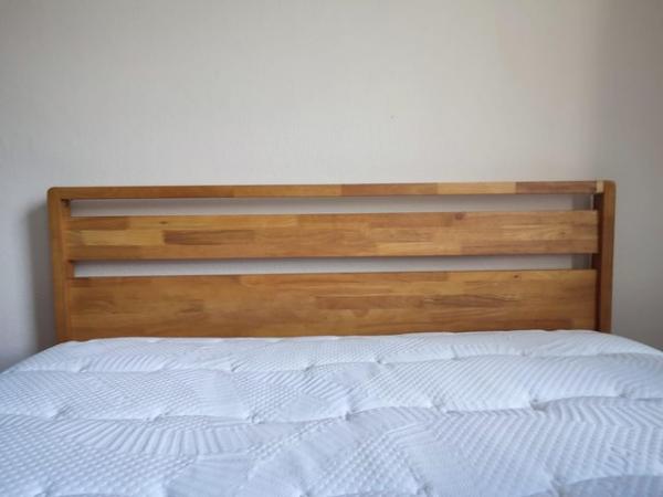 Image 2 of King-size Bed & Mattress (like new)