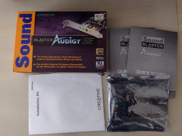Image 1 of Creative Sound Blaster Audigy SE Model SB0570 Sound Card