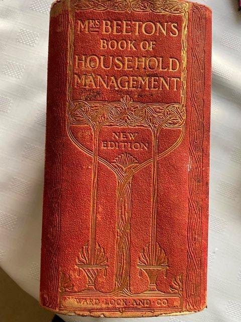 Preview of the first image of Mrs Benton’s Book of Household Management New Edition 1912.