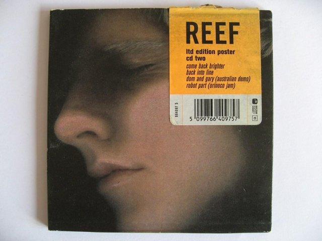 Preview of the first image of Reef  Come Back Brighter – CD2 Single – Sony Soho Square ?.