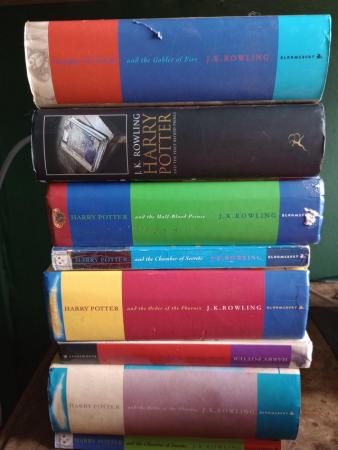 Image 3 of Harry Potter hardback books x 8