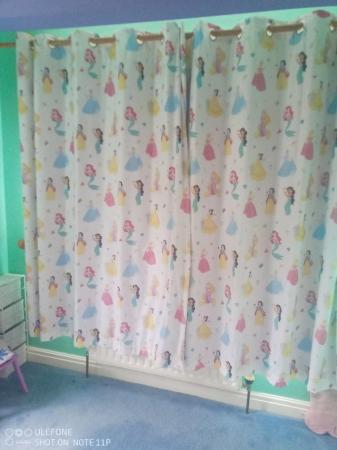Image 3 of Dunelm / Disney Princess Curtains.
