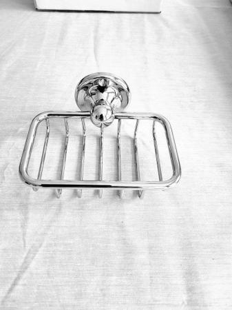 Image 2 of Lefroy Brooks Limited Double Cup Holder, Cups and Soap Dish