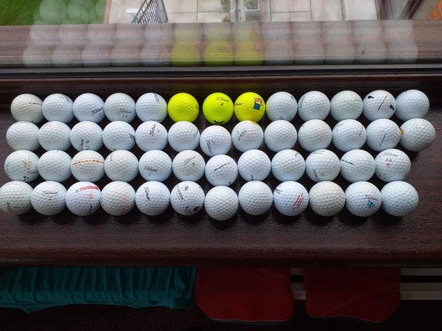 Preview of the first image of NEW AND USED GOLF BALLS AND SUNDRIES.