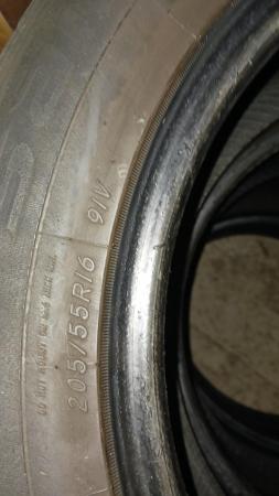 Image 3 of 4 used sailun tyres  2x4mm and 2x5mm tread left.