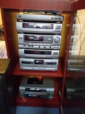 Image 2 of Retro music centre and cabinet