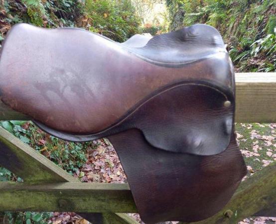 Image 3 of Vintage Leather Pony Saddle - Collect only Cornwall