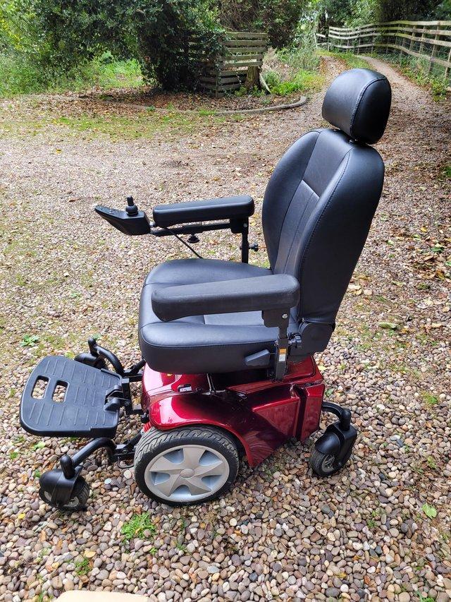 Preview of the first image of Freerider fr168w powerchair electric wheelchair.