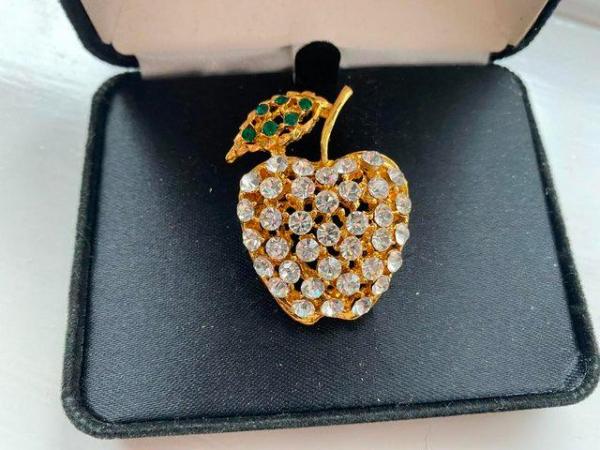 Image 1 of Lovely Apple Brooch in excellent condition
