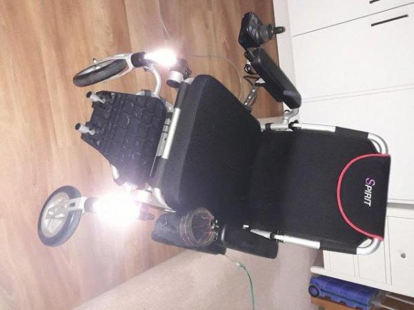 Image 2 of Electric fold up electric wheelchair