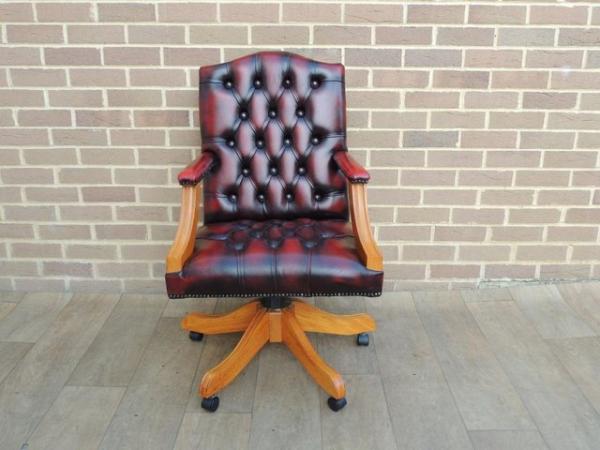 Image 3 of Gainsborough Ox Blood Chair (UK Delivery)