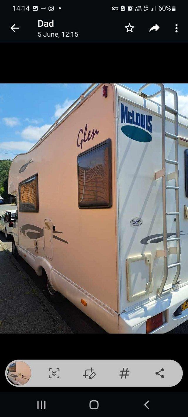 Preview of the first image of 2004 motorhome with awning 6 berth.