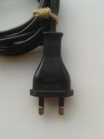 Image 3 of Braun Shaver 2-Pin Charger Cable 5 002 006