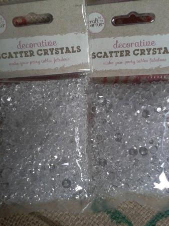 Image 2 of Over 3000 Scatter table display Diamond Crystals 9 packs
