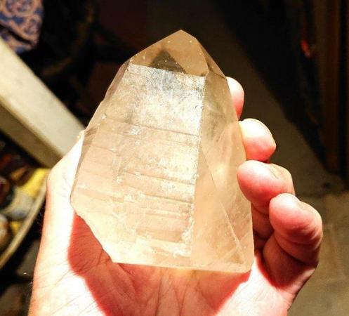 Image 3 of Rose Quartz Crystal - Unusual And Attractive!