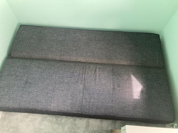 Image 2 of Grey Sofa Bed for sale .
