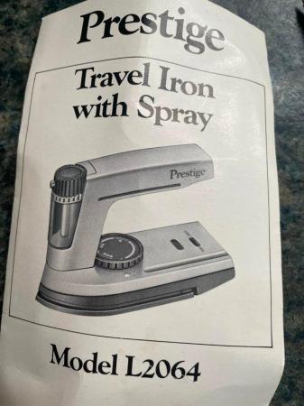 Image 2 of Travel Iron with its own case and instructions