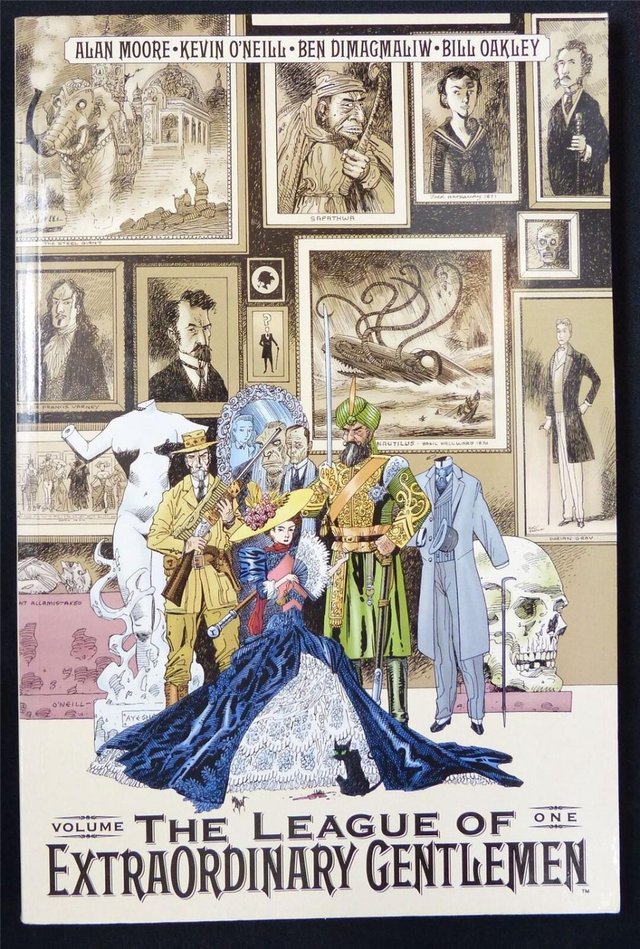 Preview of the first image of THE LEAGE OF EXTRAORDINARY GENTLEMEN VOLUME ONE.