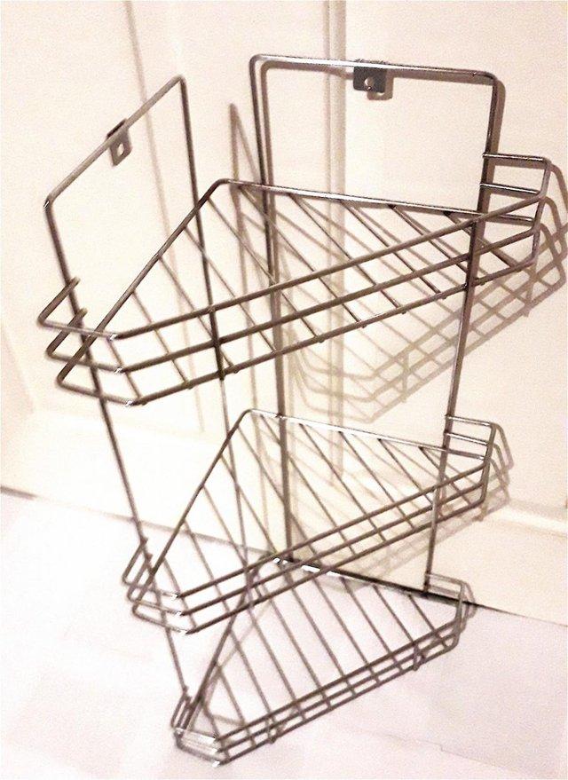 Preview of the first image of FREESTANDING BATHROOM STAND - 3 x shelves.