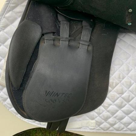 Image 7 of Wintec 500. model 16.5 vsd saddle (S3022)