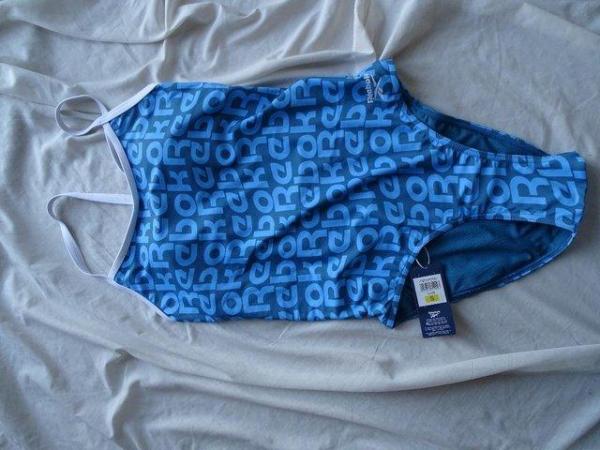 Image 1 of NEW Reebok ladies swimming costume suit swimwear one-piece