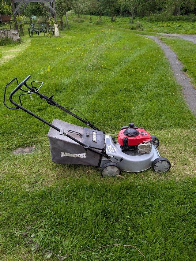 Preview of the first image of Lawnmower, Masport 250 little used..