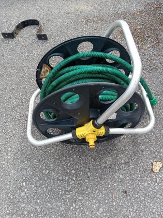 Image 1 of 24 feet Water Long flexible hose pipe on alloy reel