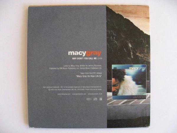 Image 3 of Macy Gray– Why Didn’t You Call Me - Promo CD Single – Epic