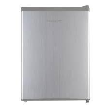 Image 1 of COOKOLOGY 67L BRUSHED STEEL SMALL FRIDGE-ICEBOX NEW