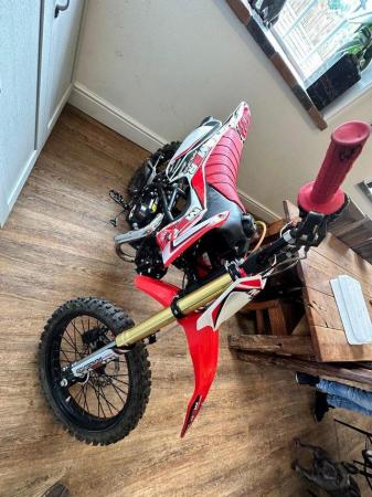 Image 1 of M2R Racing 125cc 2023 used three timesred white and black