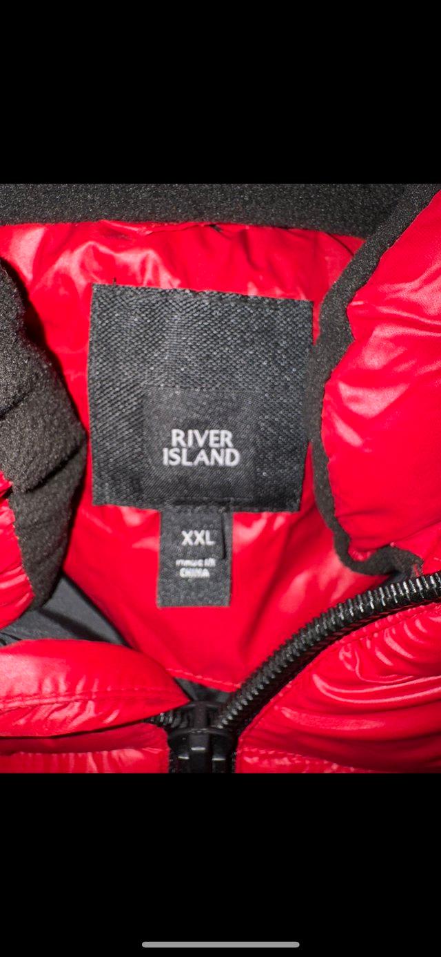 Preview of the first image of Men’s river island jacket XXL.