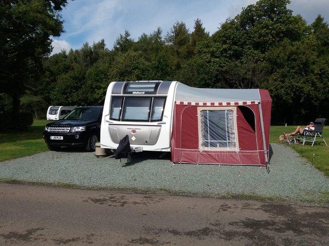 Preview of the first image of Full size peake caravan Awning.