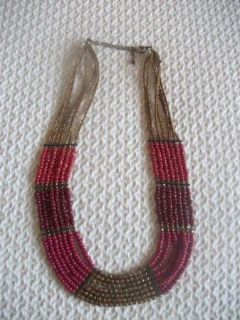 Image 1 of EGYPTIAN STYLE NECKLACE (2of) preloved