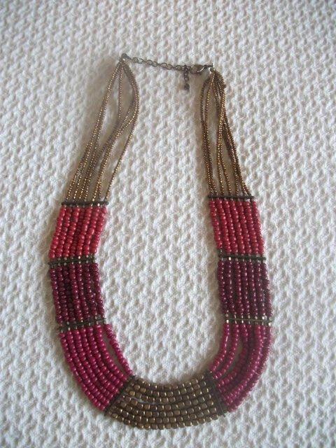 Preview of the first image of EGYPTIAN STYLE NECKLACE (2of) preloved.