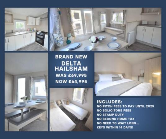Image 1 of BRAND NEW STATIC CARAVAN - £64,995 INCLUDING FEES UNTIL 2025