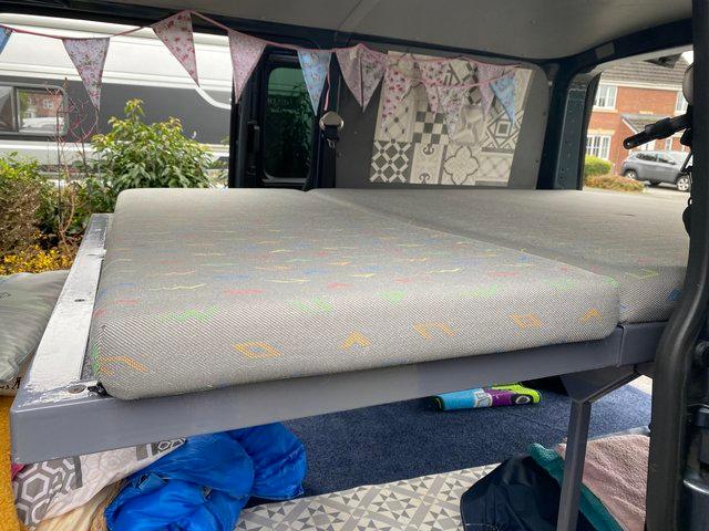 Preview of the first image of Exploria Kombi campervan bed - excellent condition.