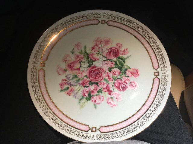 Preview of the first image of SA31 Fine China Japan plate in excellent condition.