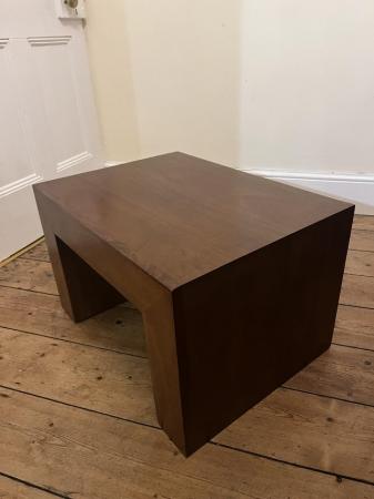 Image 1 of Solid Heavy Wood Coffee Table