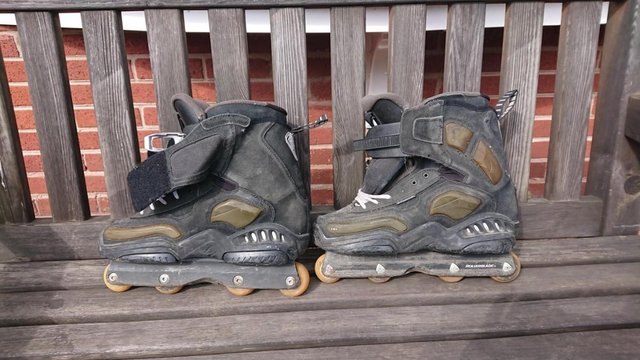 Image 4 of TRS Access Rollerblades.  Size 9 UK. Inline Street Skates