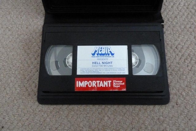 Image 3 of Hell Night (Original Un Certified VHS Horror Starring Linda