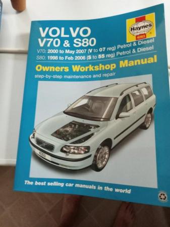 Image 1 of Work shop manual Volvo V70/s80
