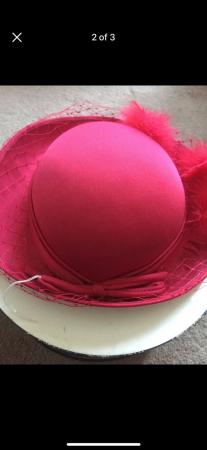 Image 3 of (072) Red berry Kangol hat, brand new!