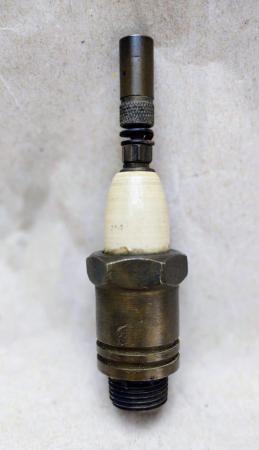 Image 3 of Early Brass Bodied Spark Plug