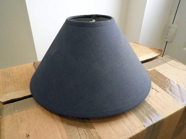 Preview of the first image of BLUE LIGHT SHADE (ROUND).