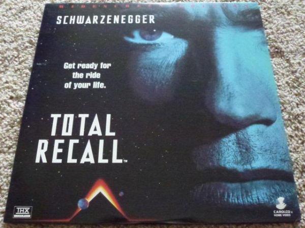 Image 1 of Total Recall, Laserdisc (1990)