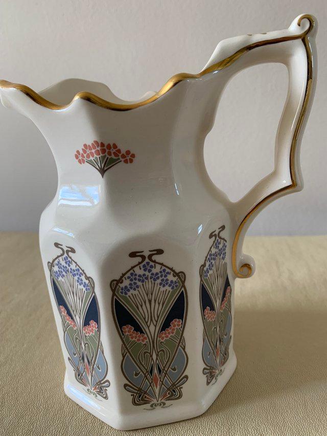 Preview of the first image of Liberty of London Ironstone Ianthe Jug.