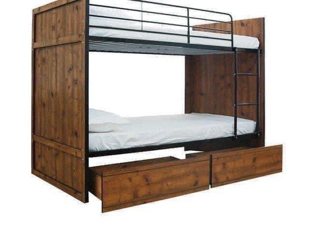 Preview of the first image of Rocco storage bunk bed no mattresses.